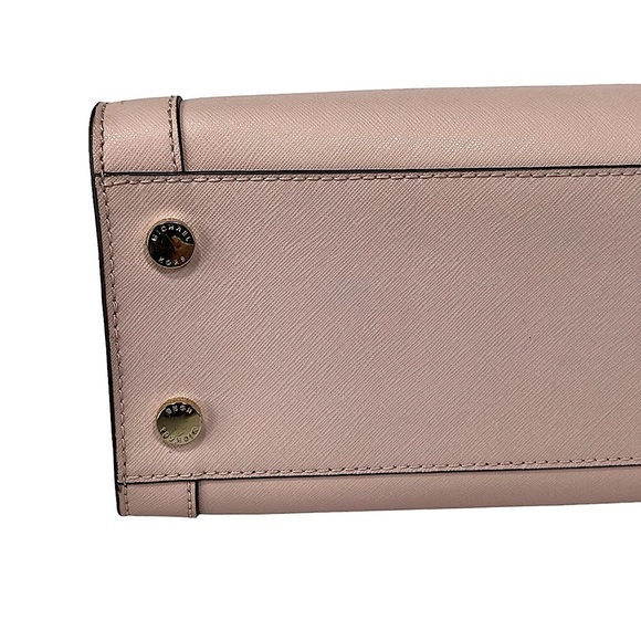 Michael Kors Dillon Large Zip Top Saffiano Leather Handbag Pink 💕💕 - Picture 7 of 13